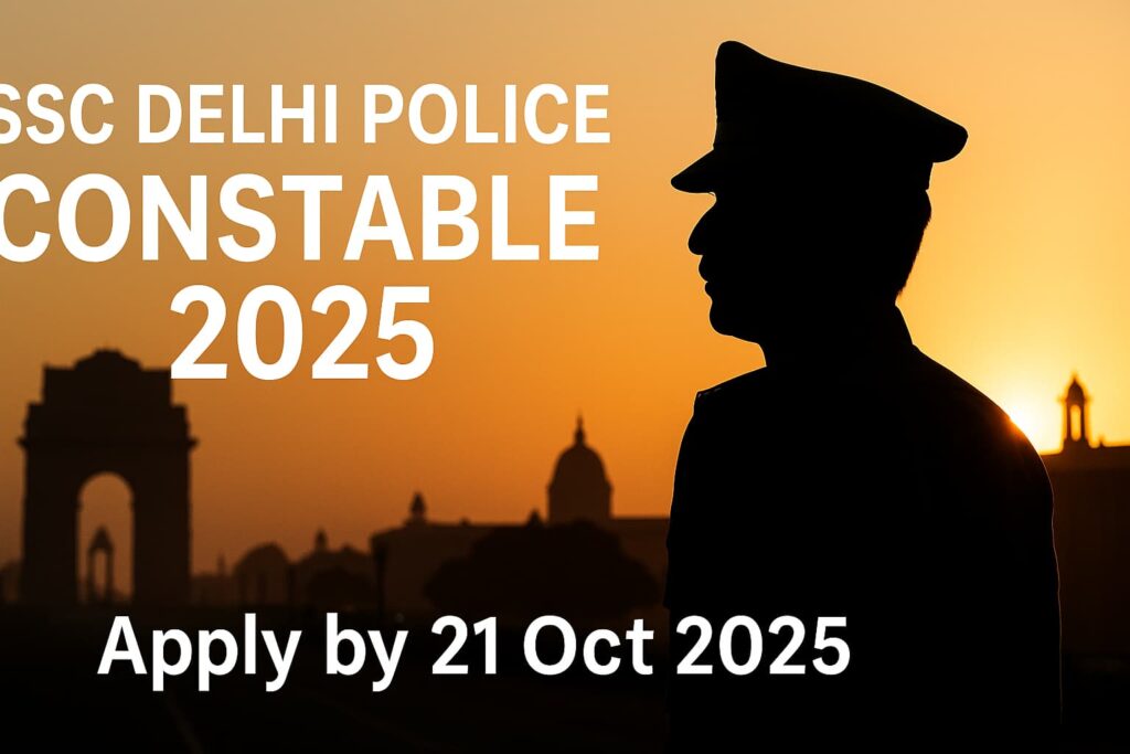 DPCE 2025, Delhi Police Constable vacancy, PE&MT standards, age limit, exam pattern, apply online